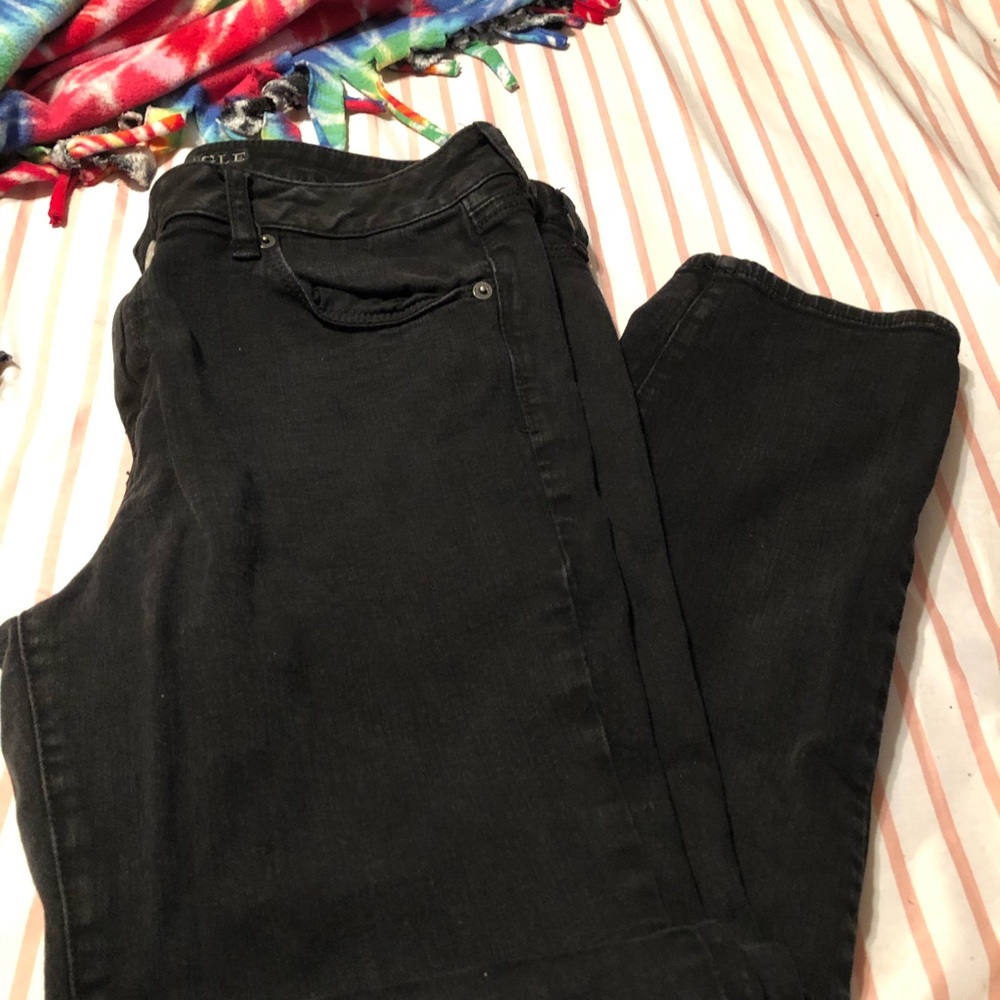 American eagle black pants